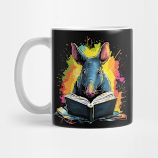 Aardvark Reads Book Mug